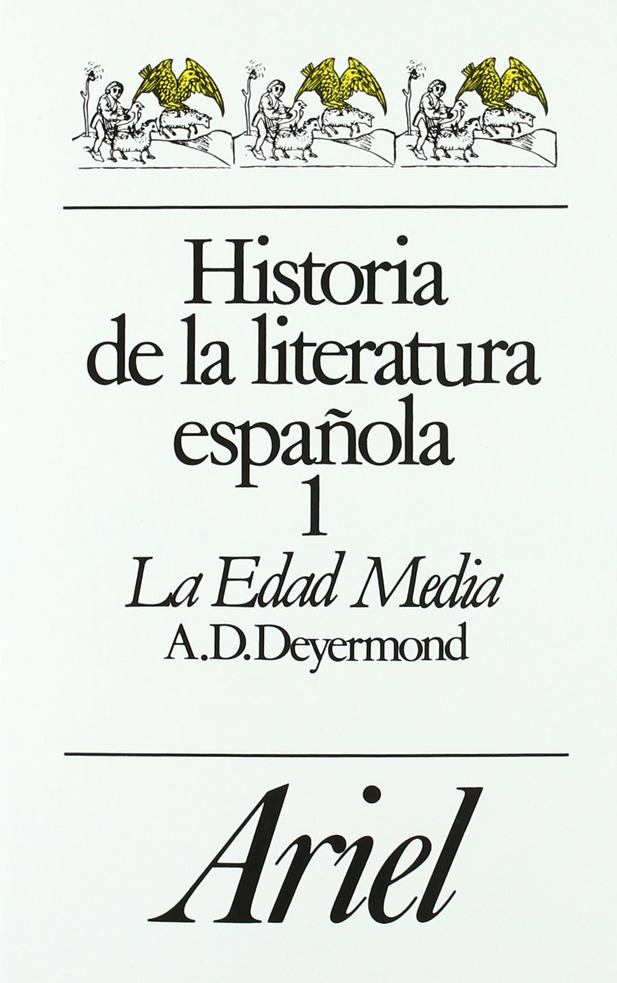 Historia de la Literatura Española, 1. la Edad Media