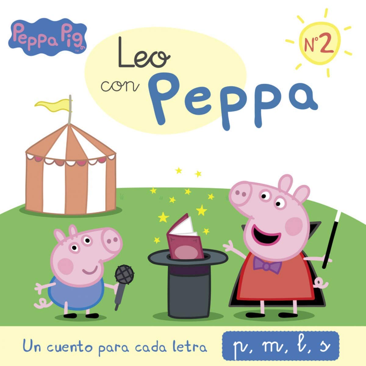 Leo con Peppa Pig 2 - Un Cuento para Cada Letra: P, M, L, S