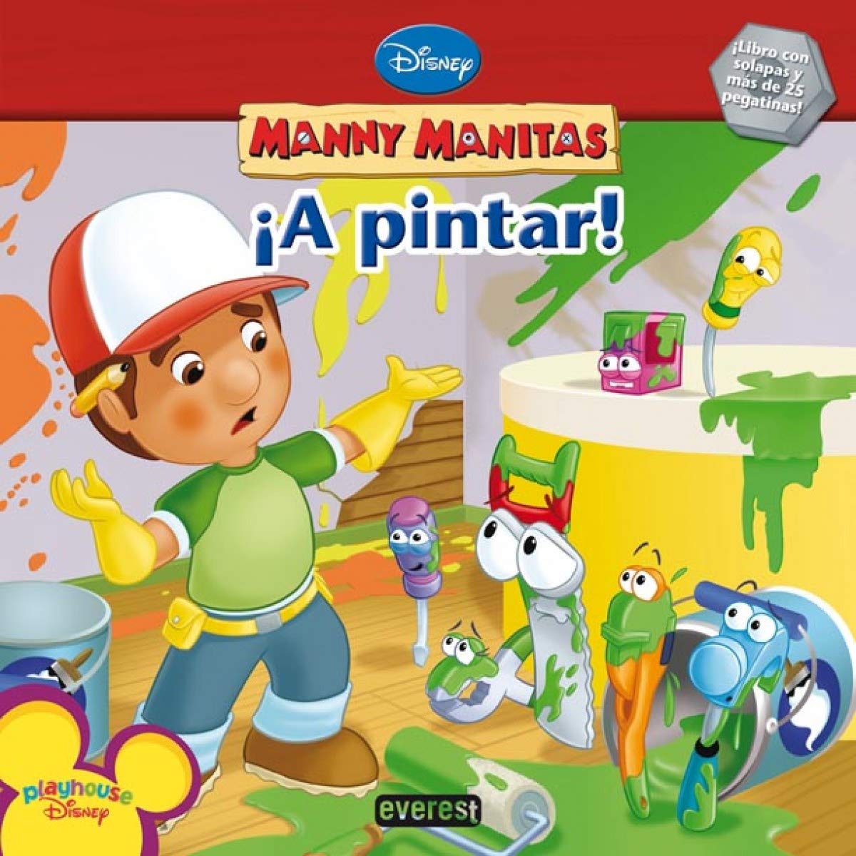 Manny Manitas. ¡A pintar!