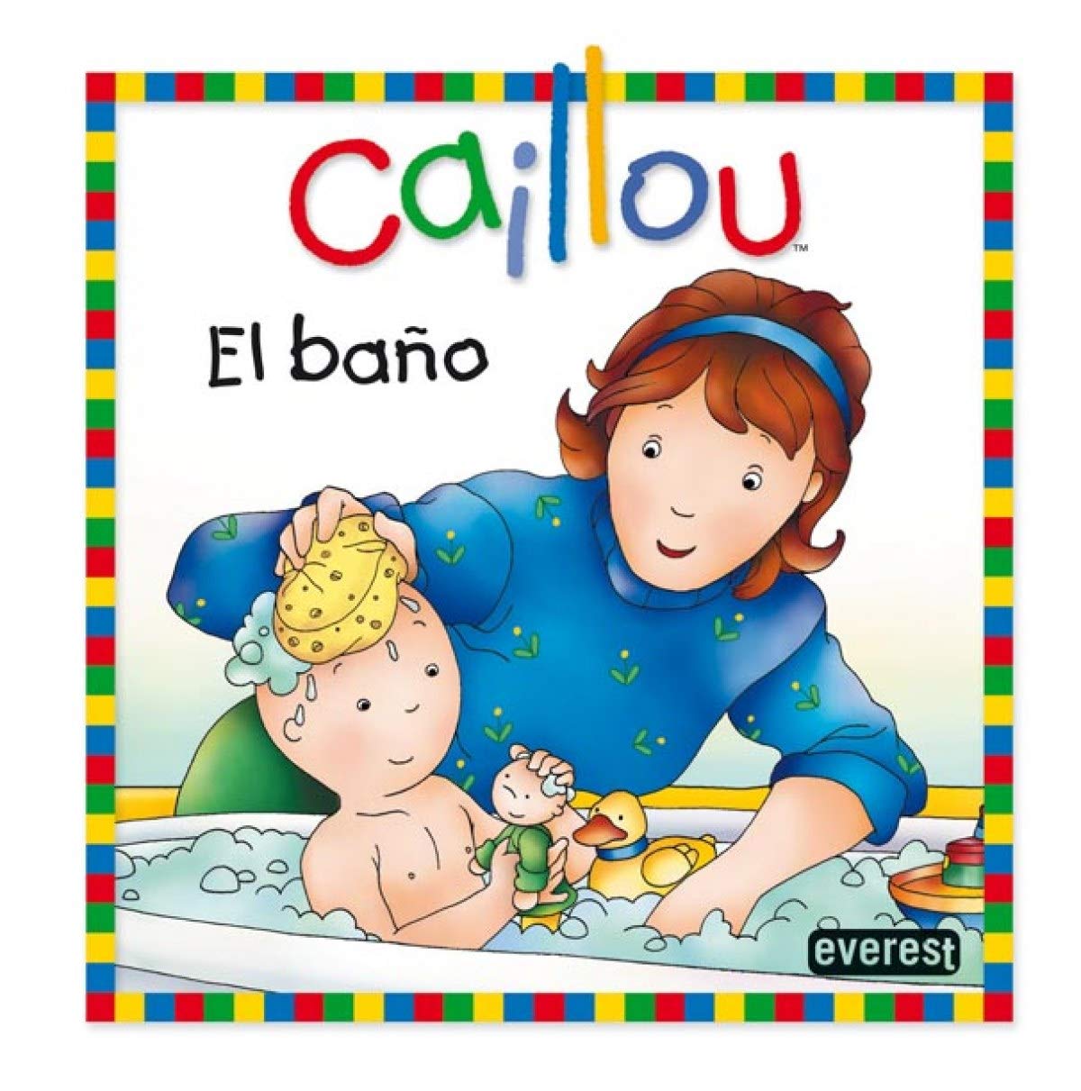Caillou. El baño