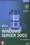Así es Microsoft Windows Server 2003