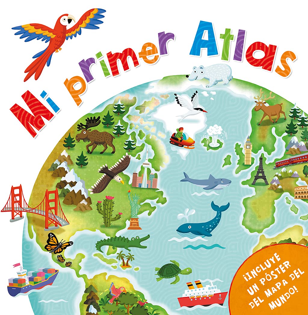 Mi Primer Atlas Incluye Un Póster Del Mapa Del Mundo