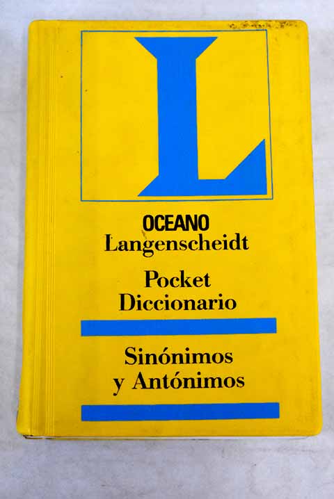 Pocket Diccionario Sinónimos y Antónimos
