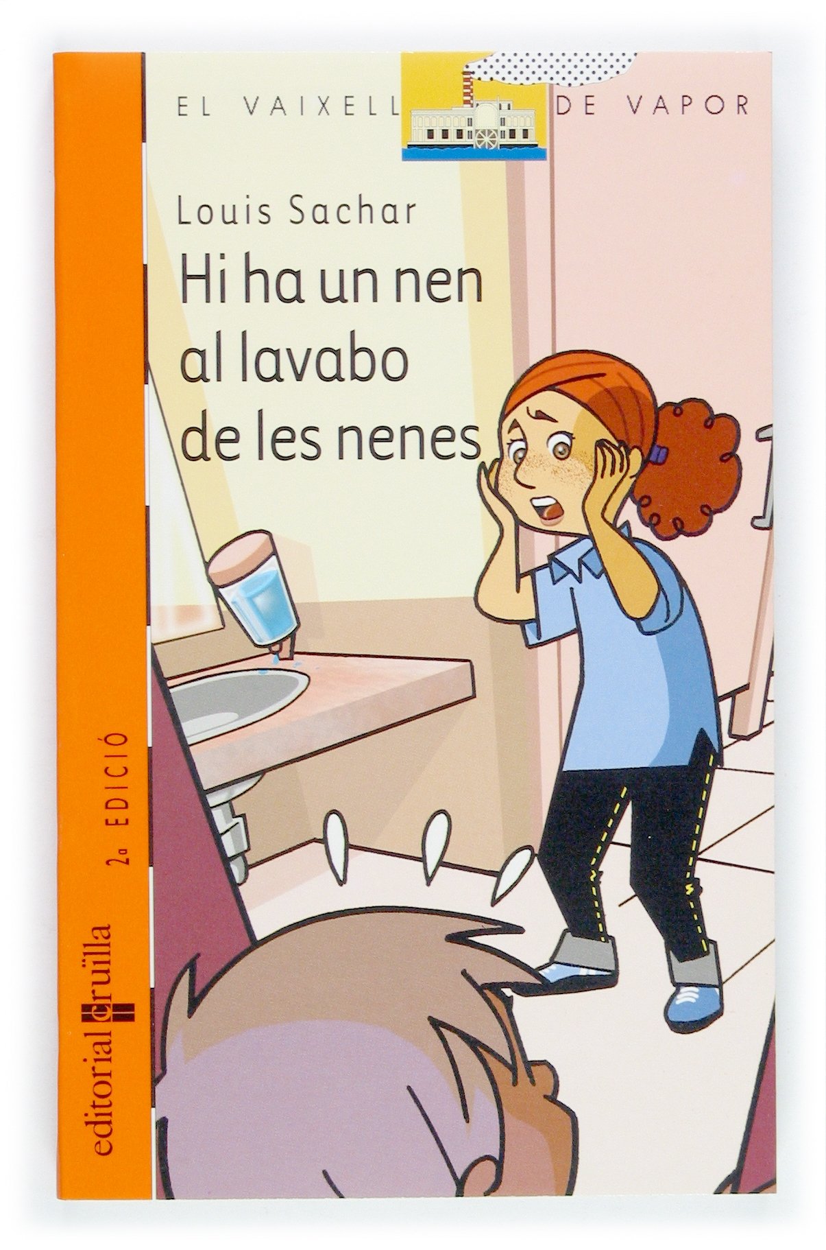 Hi ha un nen al lavabo de les nenes