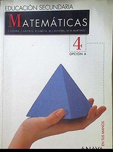 Matemáticas 4 ESO Opción A