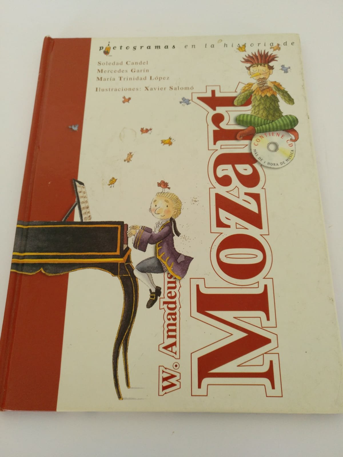 Pictogramas en la historia de W. Amadeus Mozart