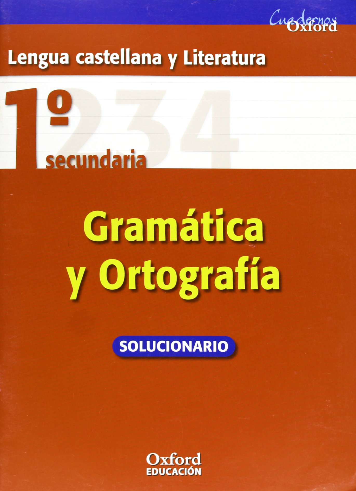 Gramática y Ortografía 1º ESO Solucionario
