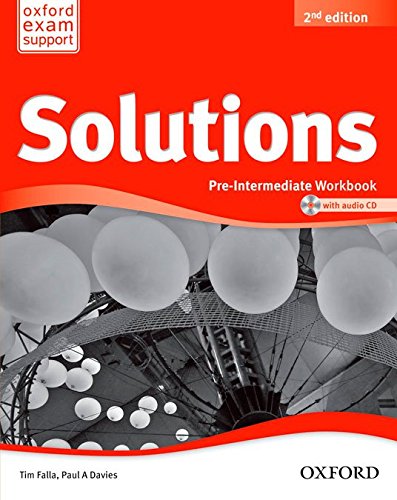 Solutions Pre Intermediate Workbook & Cd Pack 2ª Edición - 9788467382006