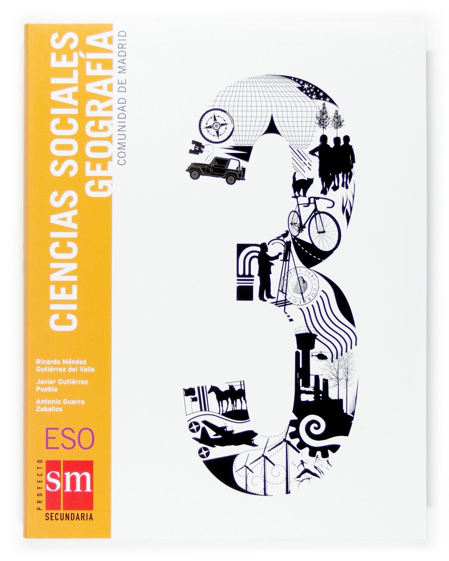 Ciencias sociales, geografía. 3 ESO. Comunidad de Madrid