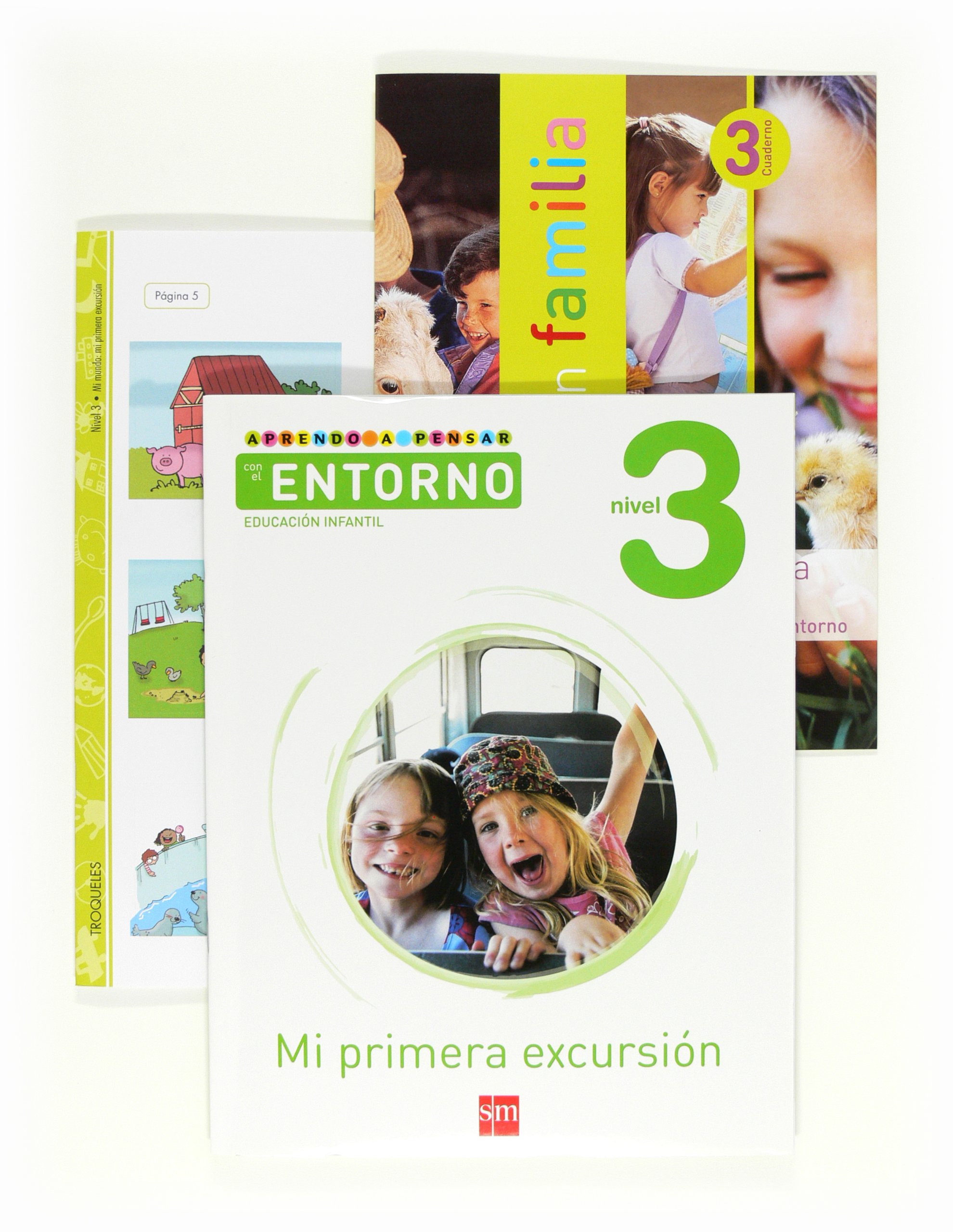 Aprendo a pensar con el entorno: Mi primera excursión. Nivel 3. Educación Infantil