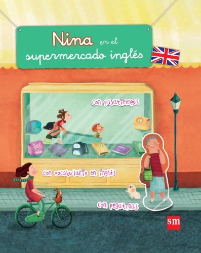 Nina en el supermercado inglés