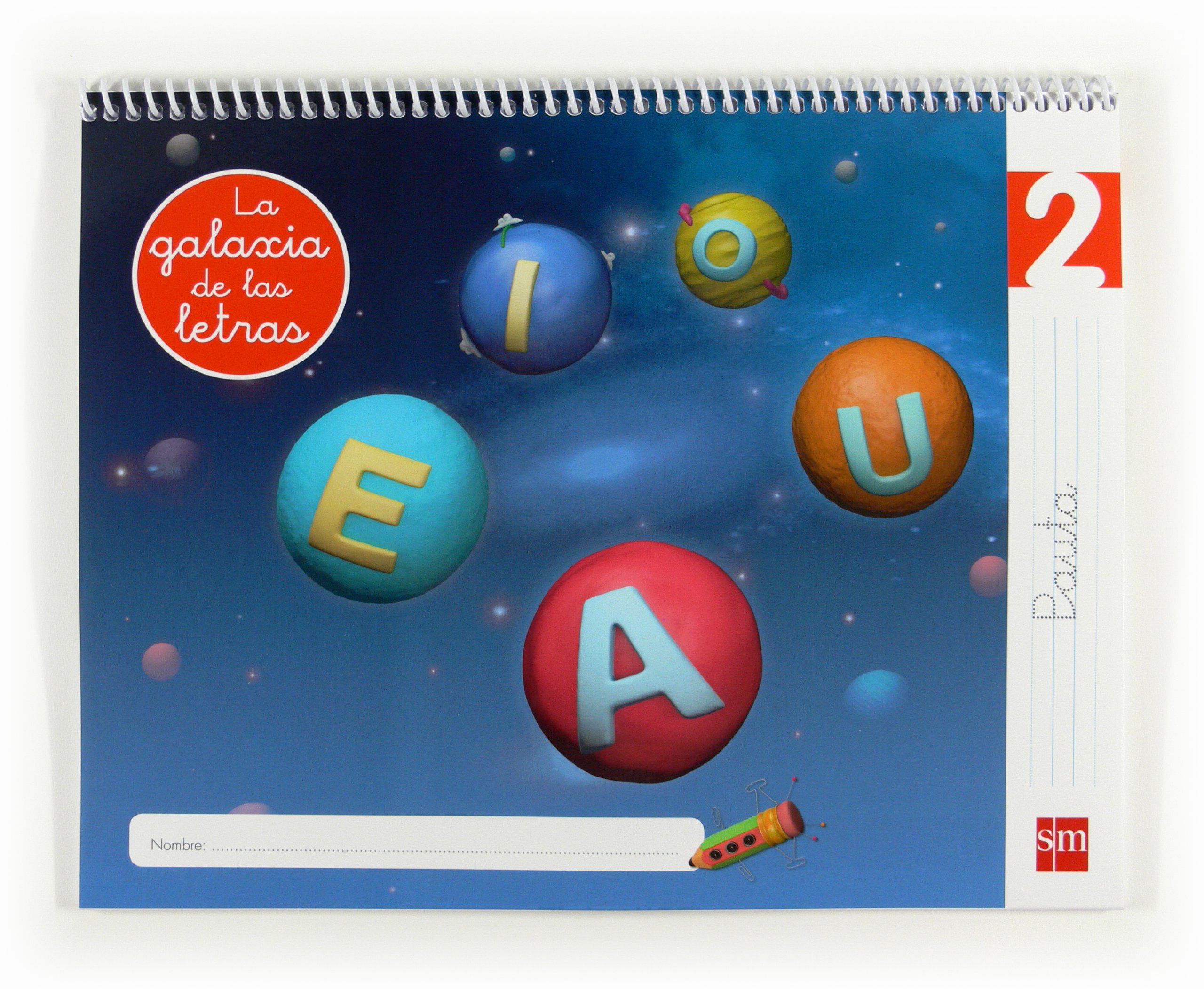 Lectoescritura 2, Pauta. La galaxia de las letras
