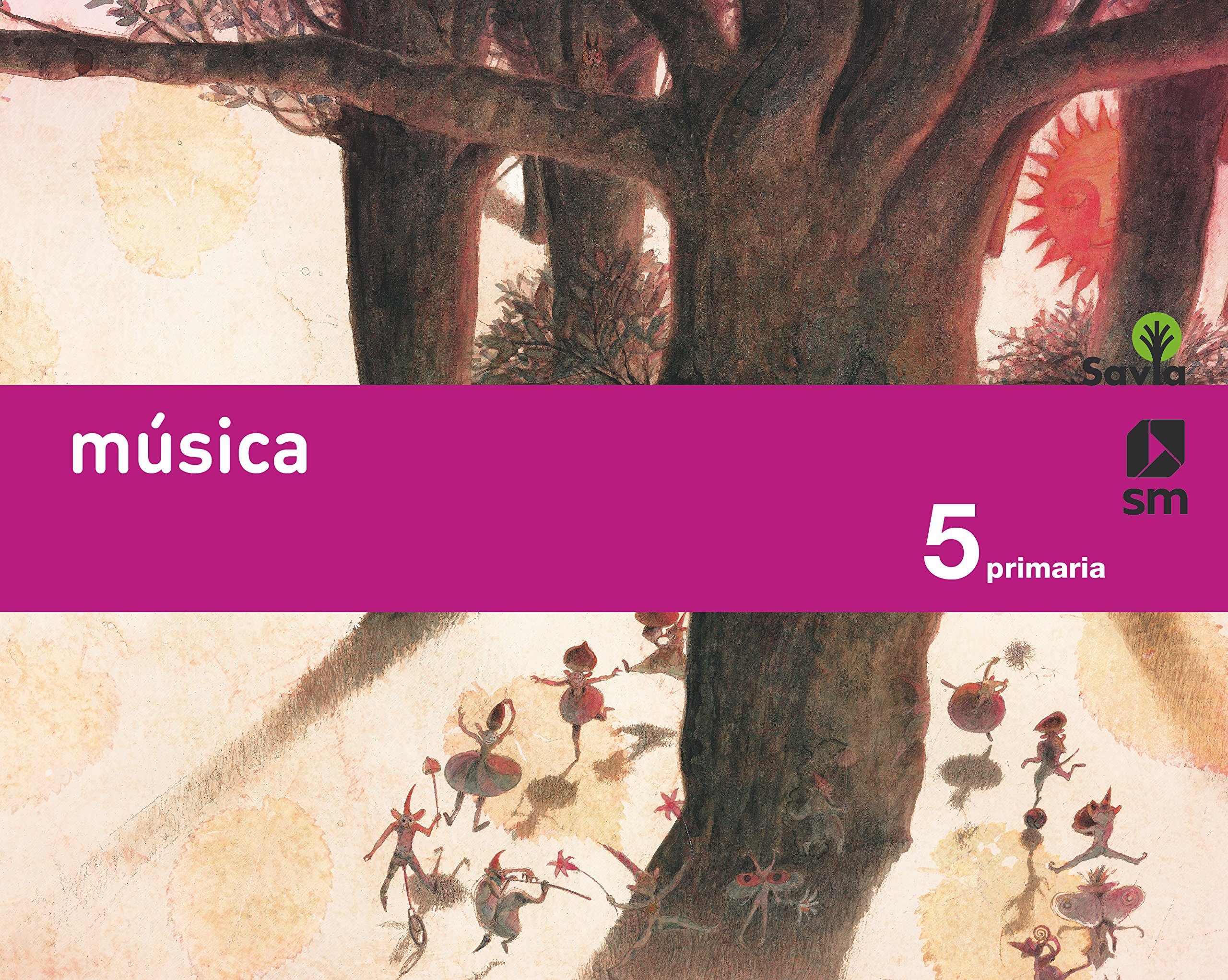 Música. 5 Primaria. Savia - 9788467555431