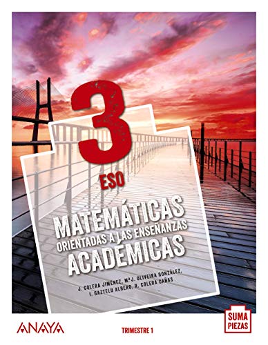 Matemáticas Orientadas a las Enseñanzas Académicas 3. - 9788469861417