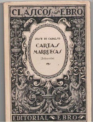 Cartas Marruecas -cadalso, José - Tdk36