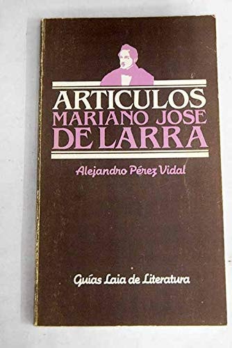 Artículos Mariano José de Larra