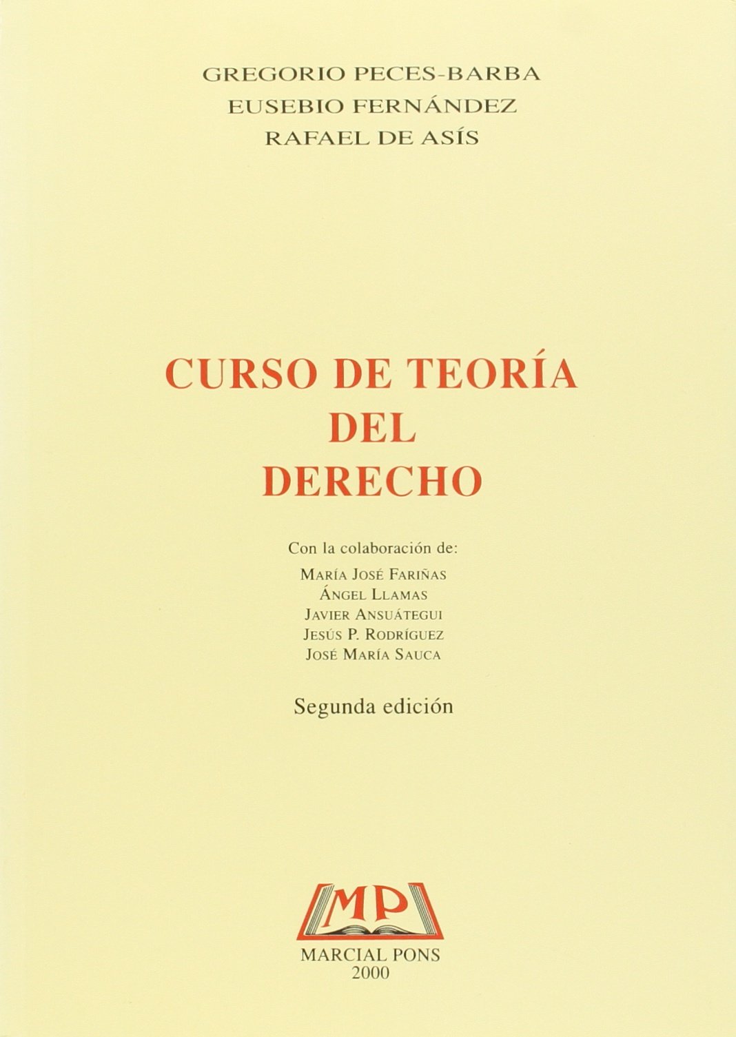 Curso de teoría del derecho