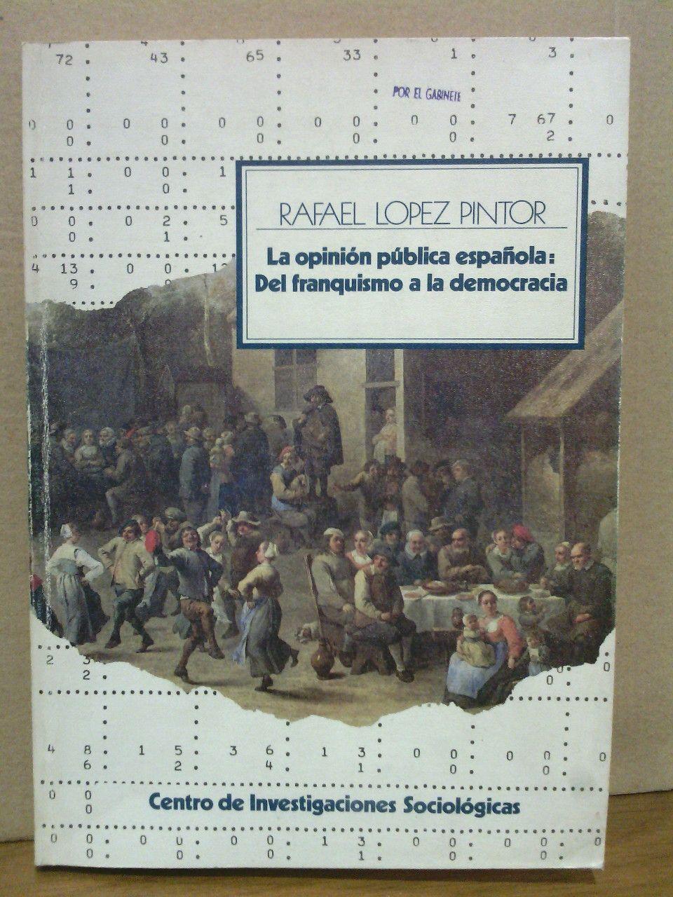 La opinión pública española del franquismo a la democracia