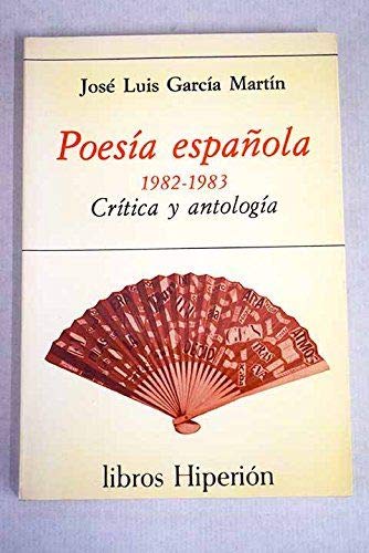 Poesía española, 1982-1983