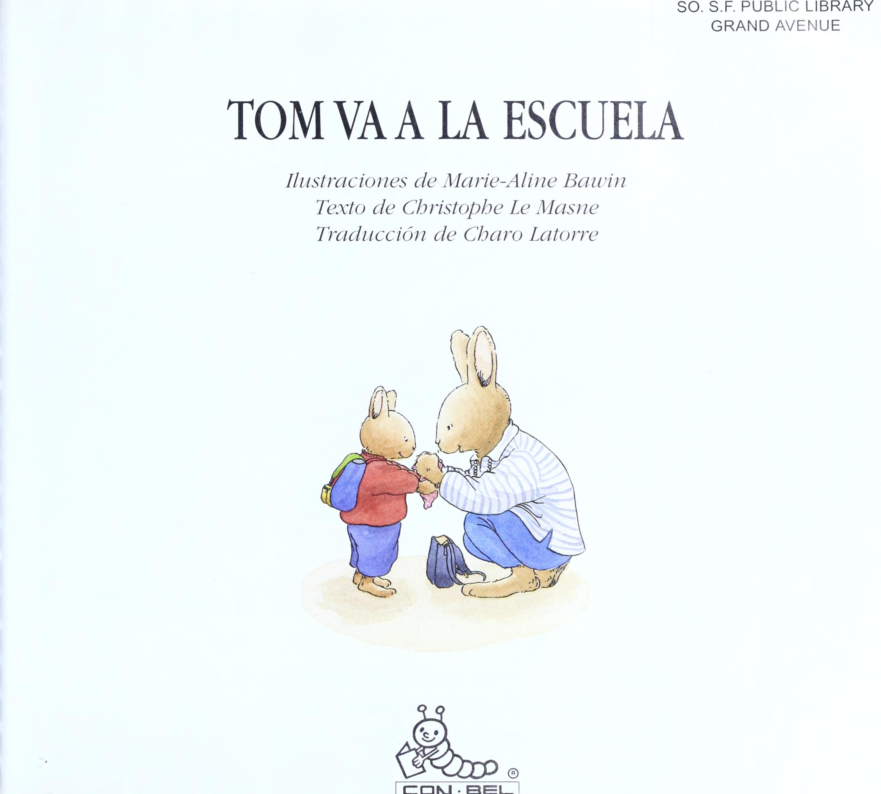 Tom va a la escuela