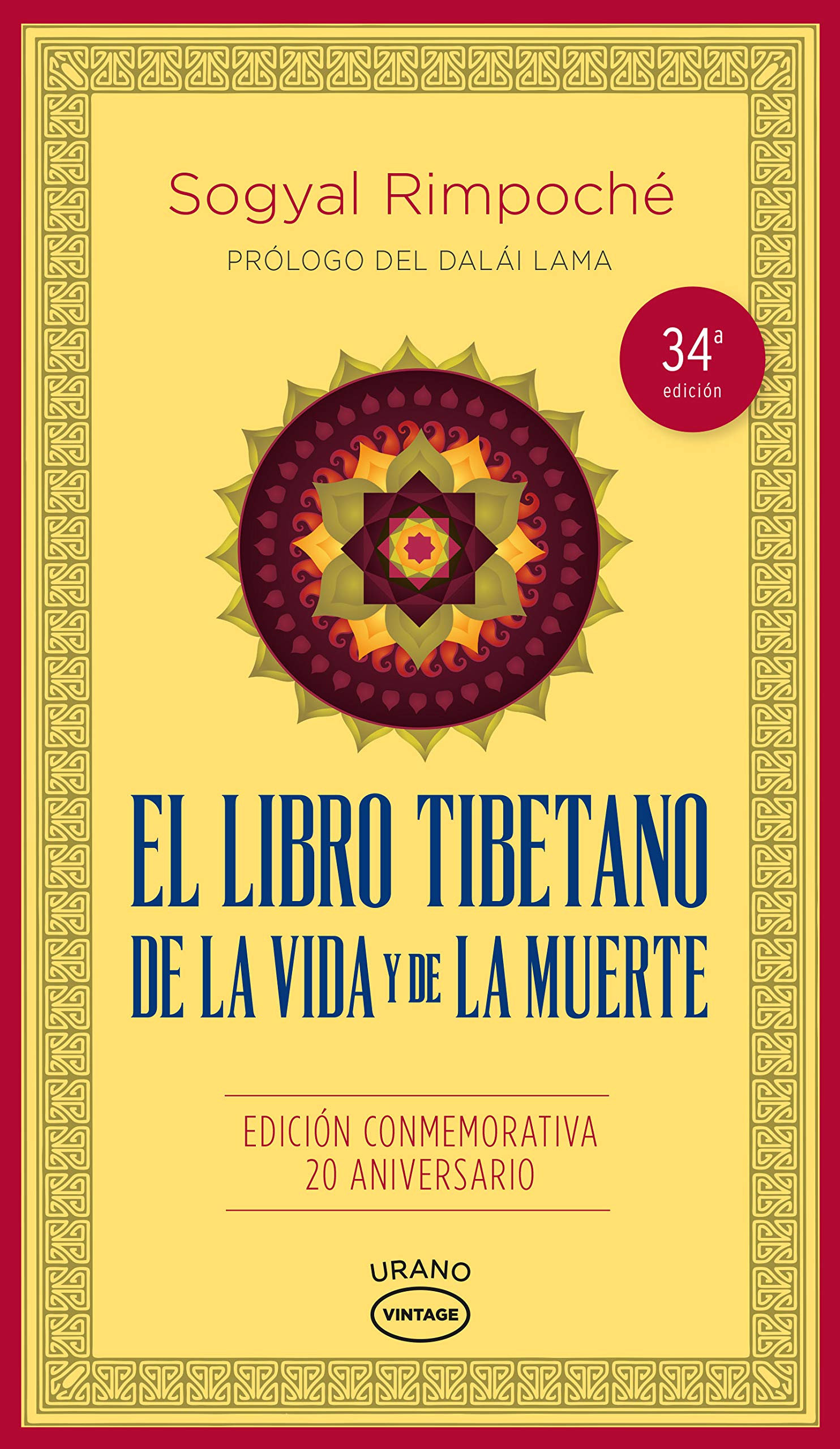 El Libro Tibetano de la Vida y de la Muerte - Vintage