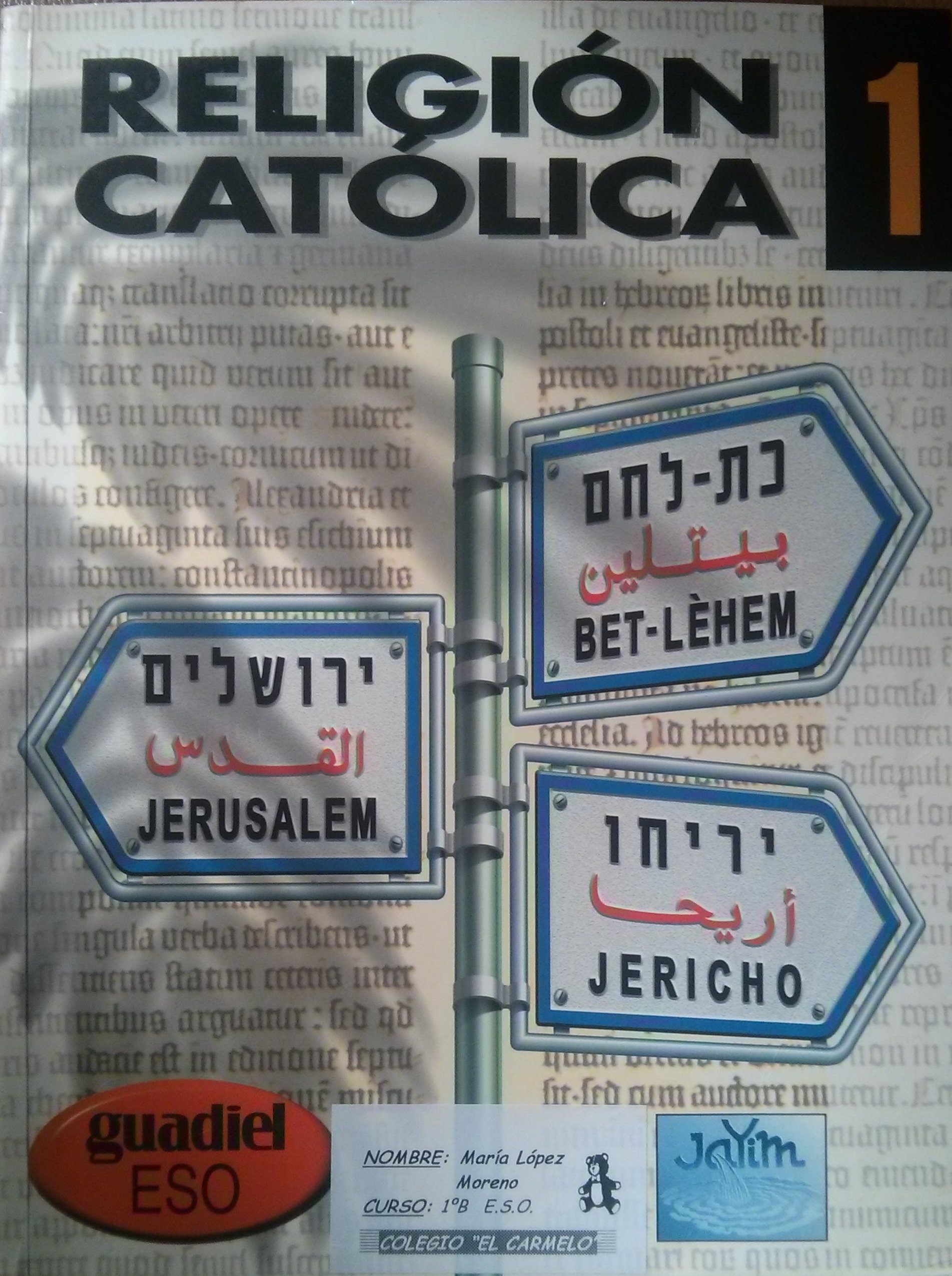 Religión Católica - 1º E.S.O.