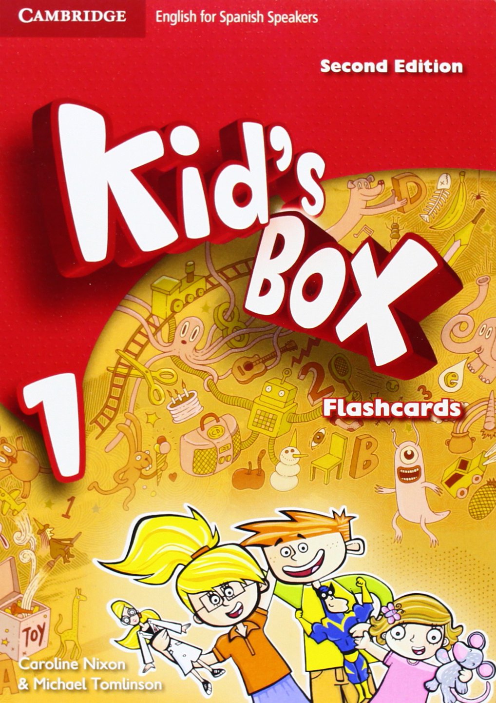 KID'S BOX FOR SPANISH SPEAKERS LEVEL 1 FLASHCARDS