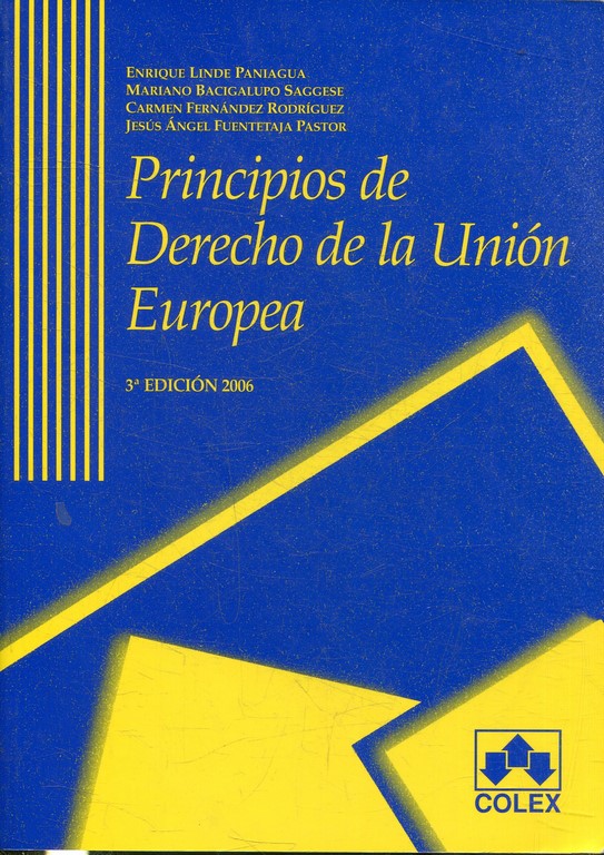 Principios de Derecho de la Unión Europea