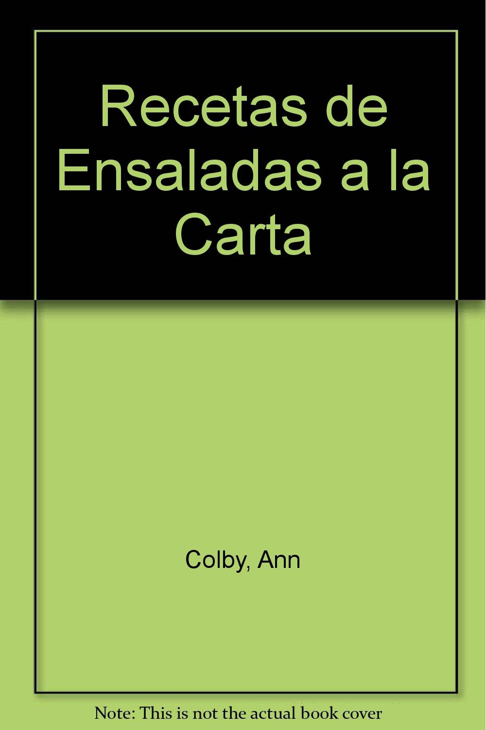 Recetas de Ensaladas a la Carta