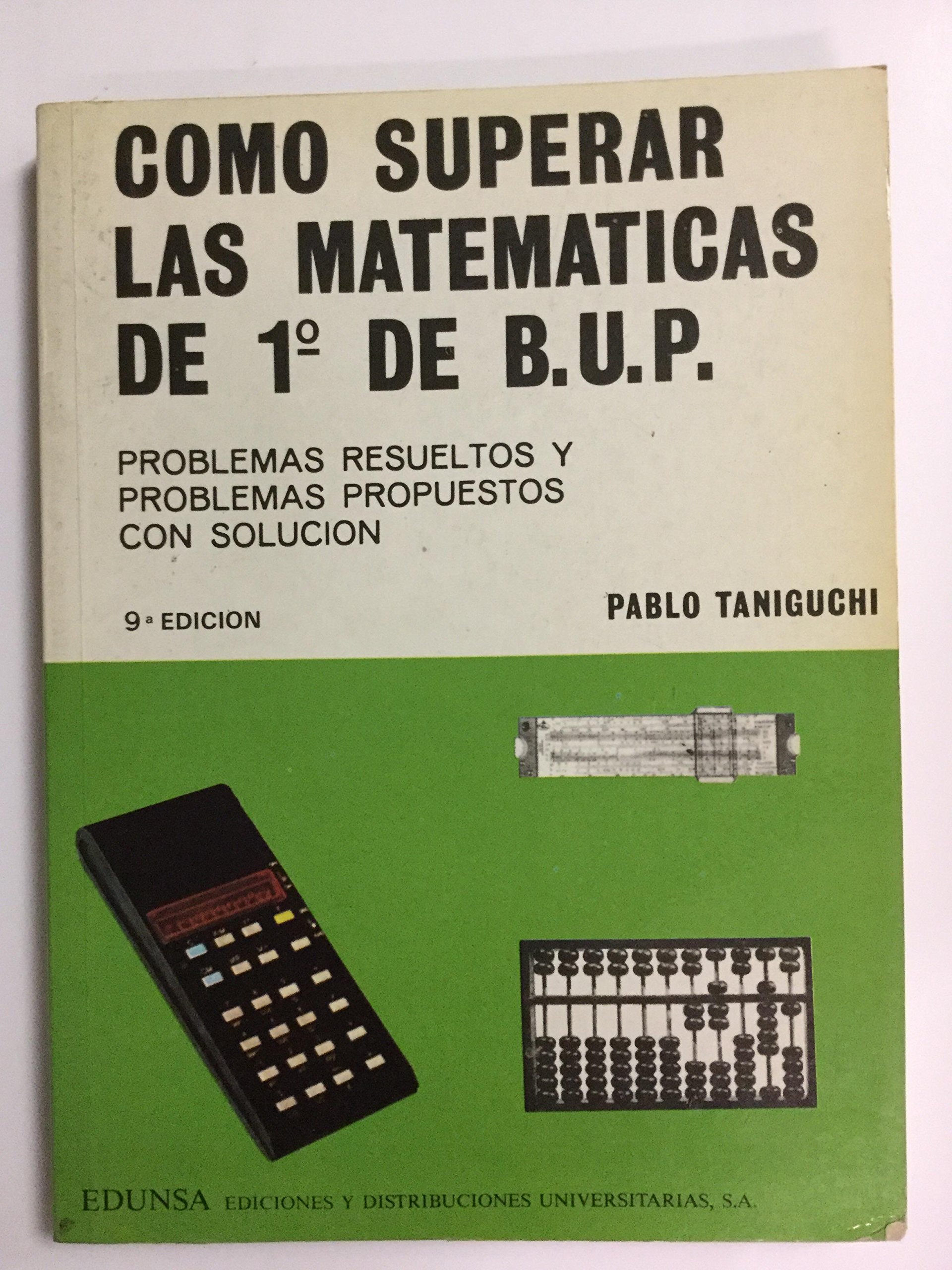 Cómo superar las matemáticas de 1º de BUP