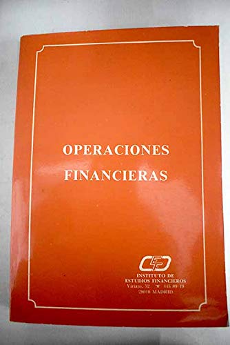 Operaciones financieras