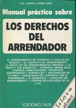 Manual práctico sobre los derechos del arrendador