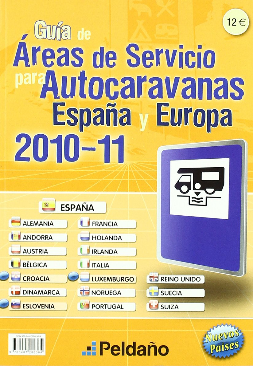 2008-09 Guia Areas de Servicio para Autocaravanas España y Europa