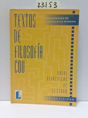Textos de filosofía COU