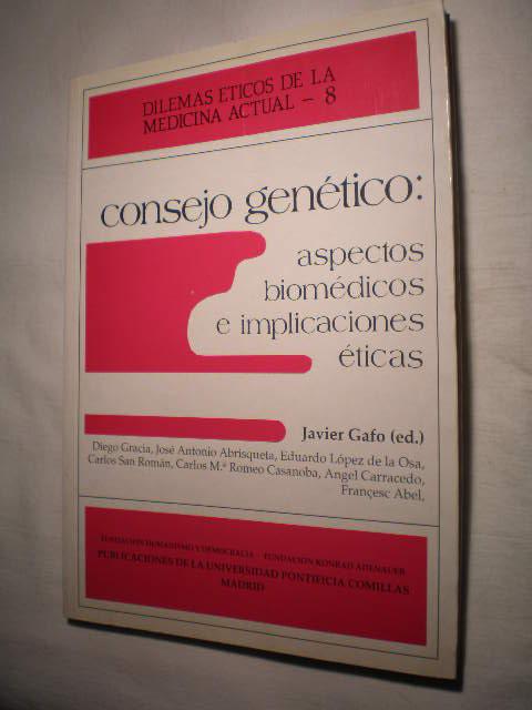 Consejo genético: aspectos biomédicos e implicaciones éticas