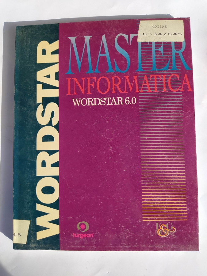 Wordstar 6.0. Master Informática
