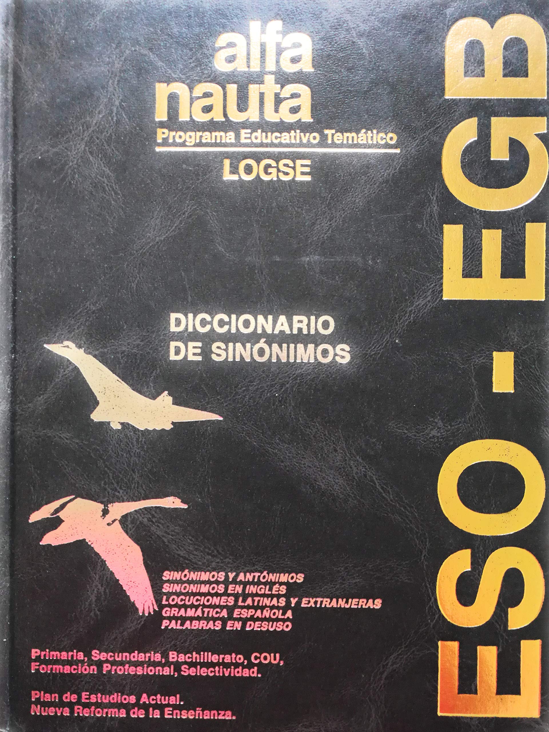 Diccionario de sinónimos