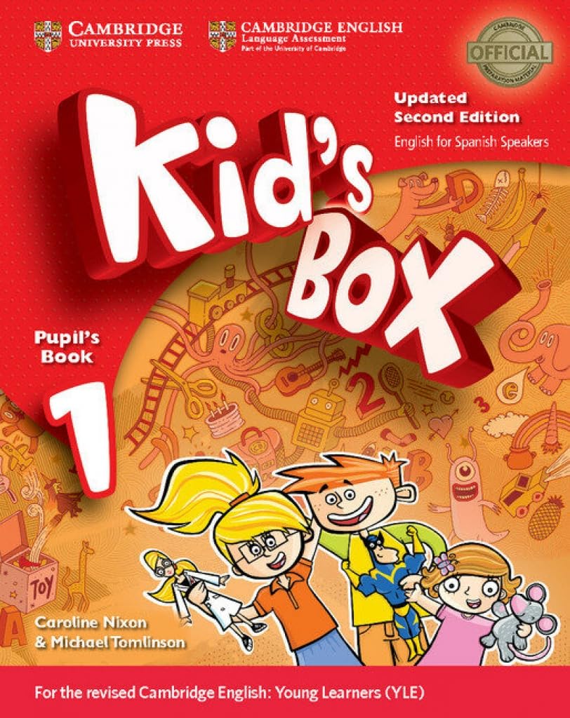 Kid's Box Level 1 Pupil's Book with My Home Booklet Updated English for Spanish Speakers Second Edition - 9788490361771