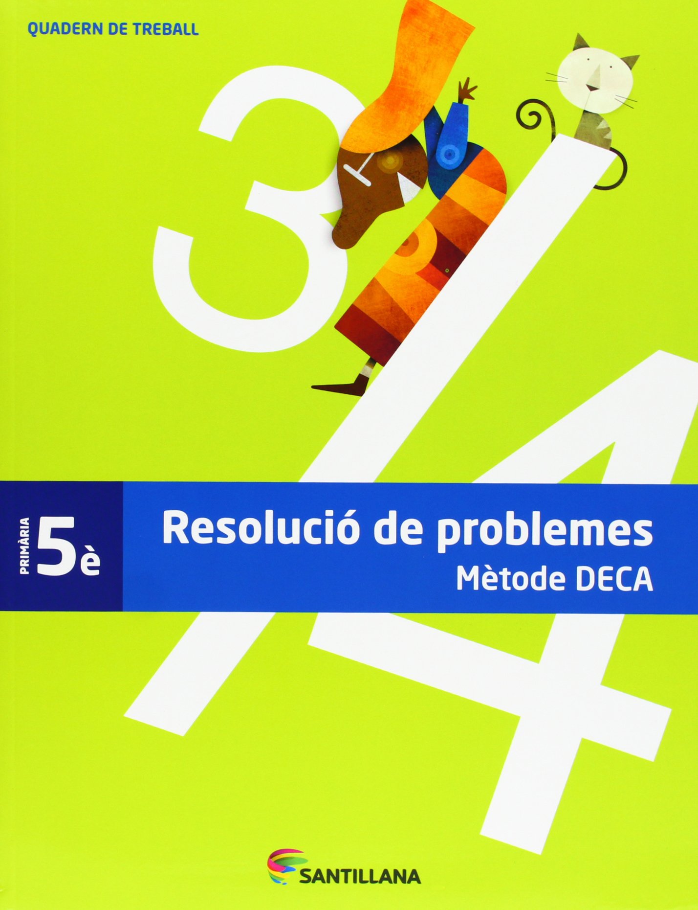 Quadern Problemes Mètode Deca 5 Primària