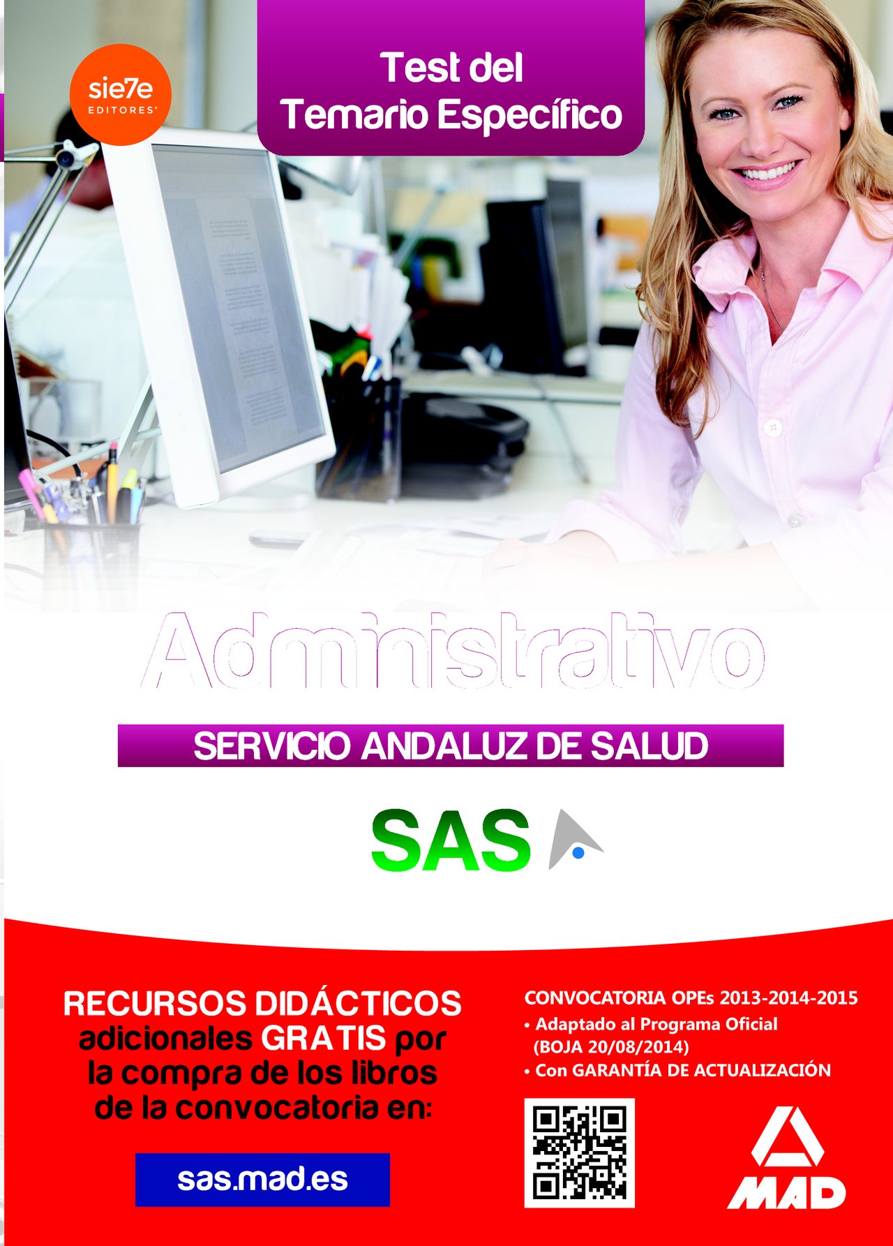 Administrativo del Servicio Andaluz de Salud. Test