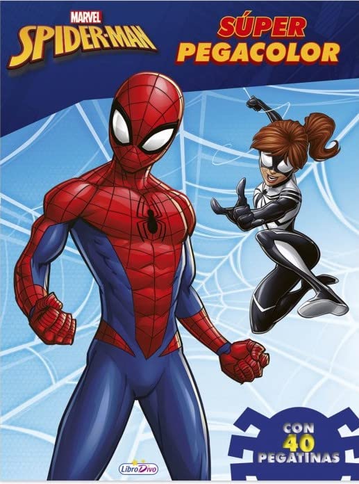 Spider-Man Súper Pegacolor