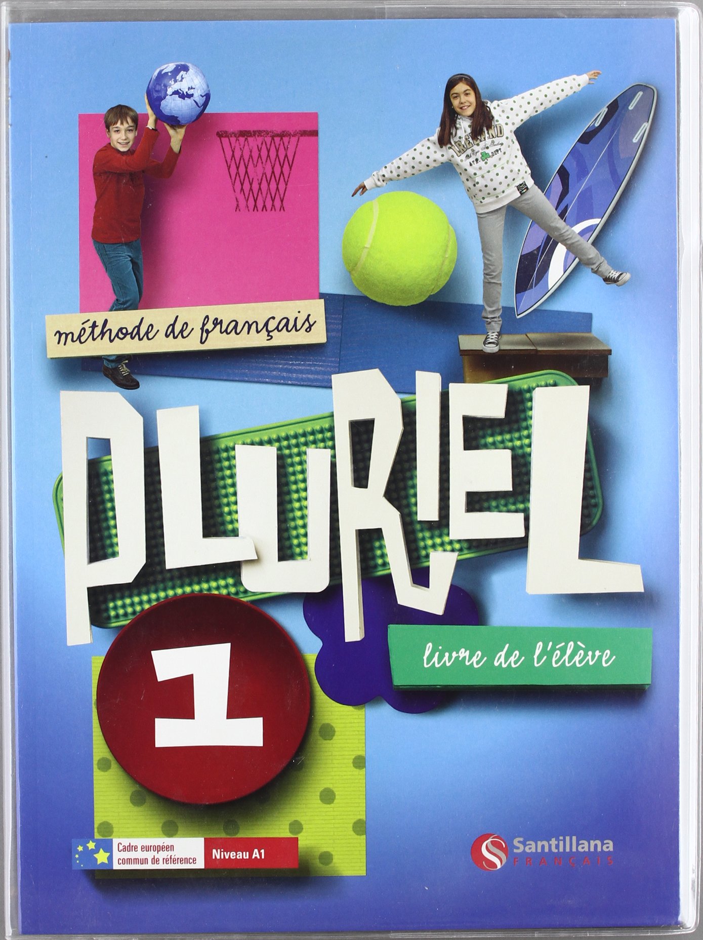 Pluriel 1 Libre de L´eleve Niveau A1 Santillana Francais - 9788492729364