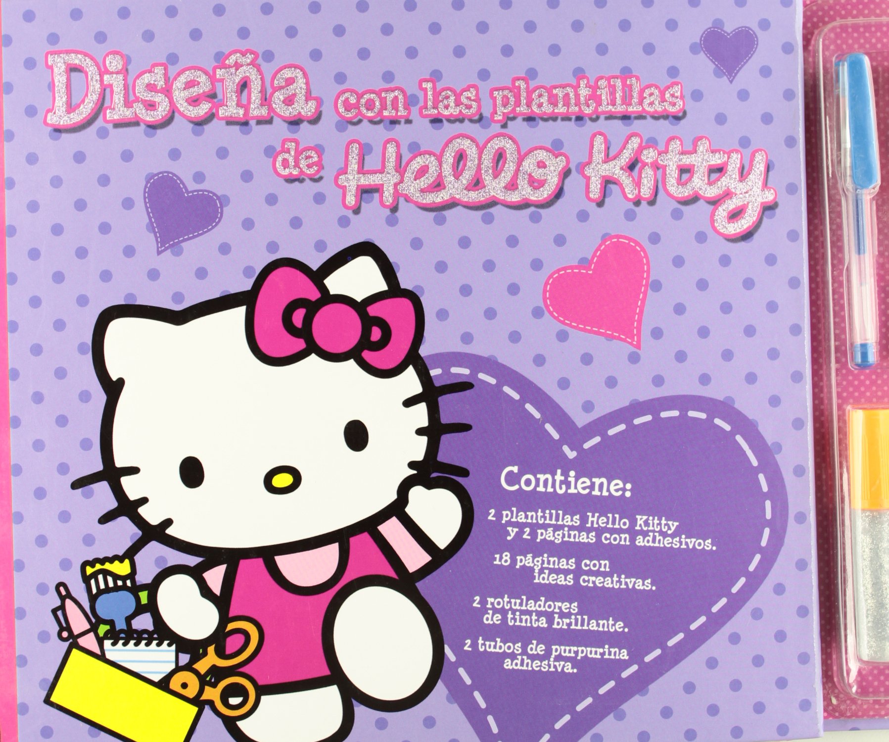 Diseña con las plantillas de Hello Kitty