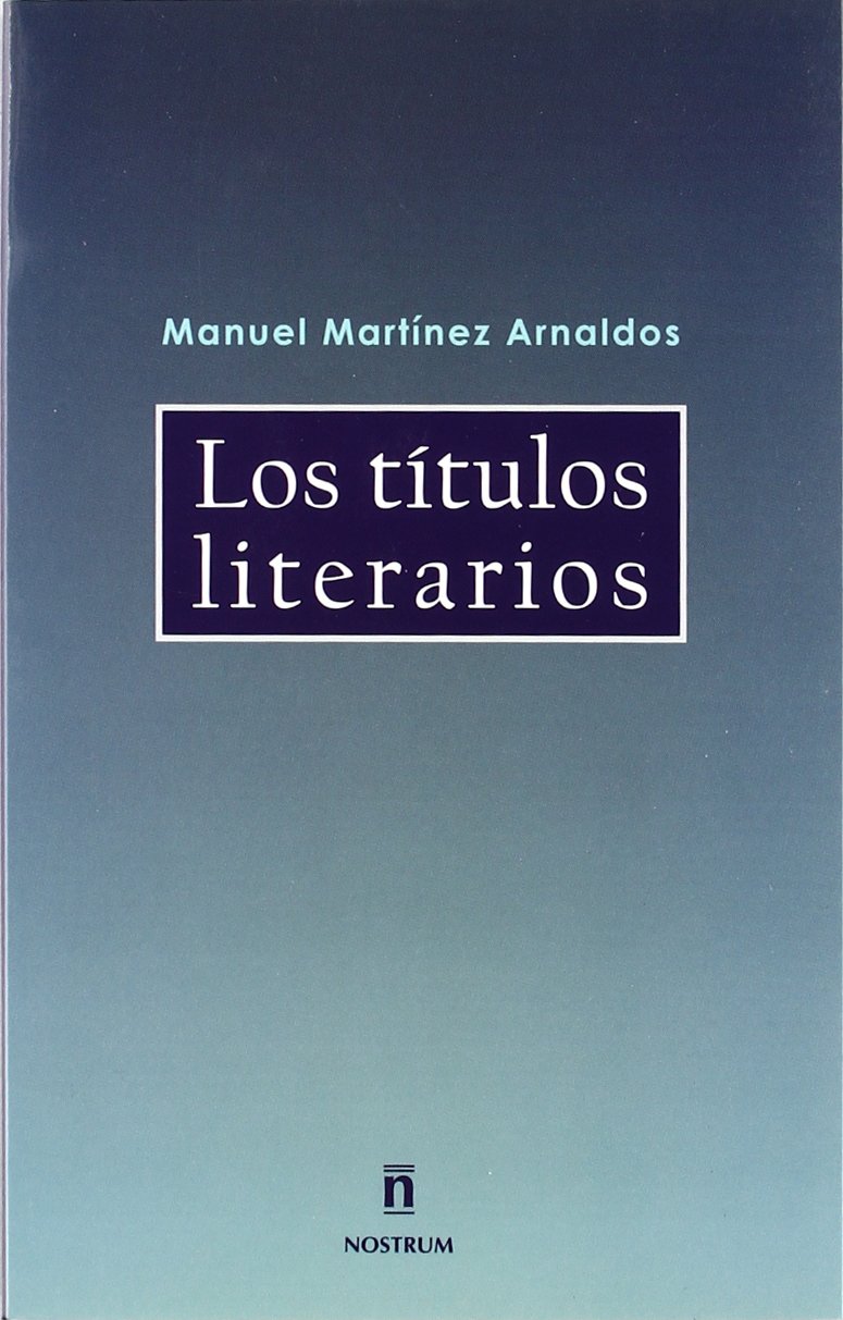 Los títulos literarios