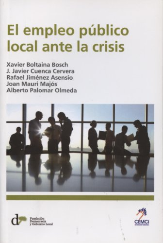 El empleo público local ante la crisis