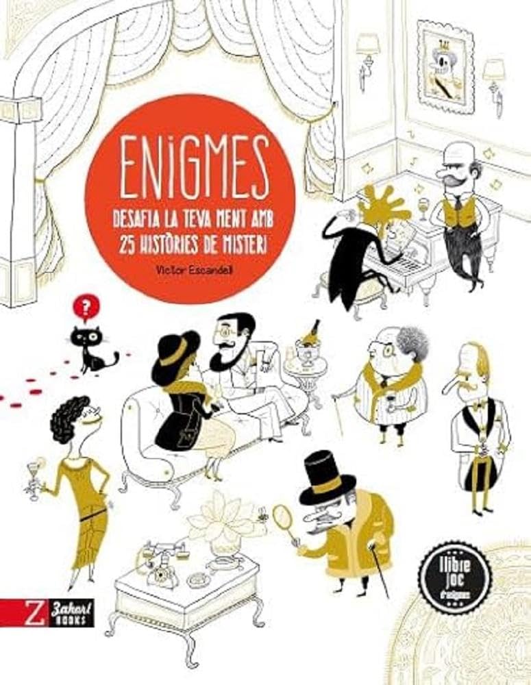 Enigmes: Desafia la Teva Ment Amb 25 Enigmes de Misteri