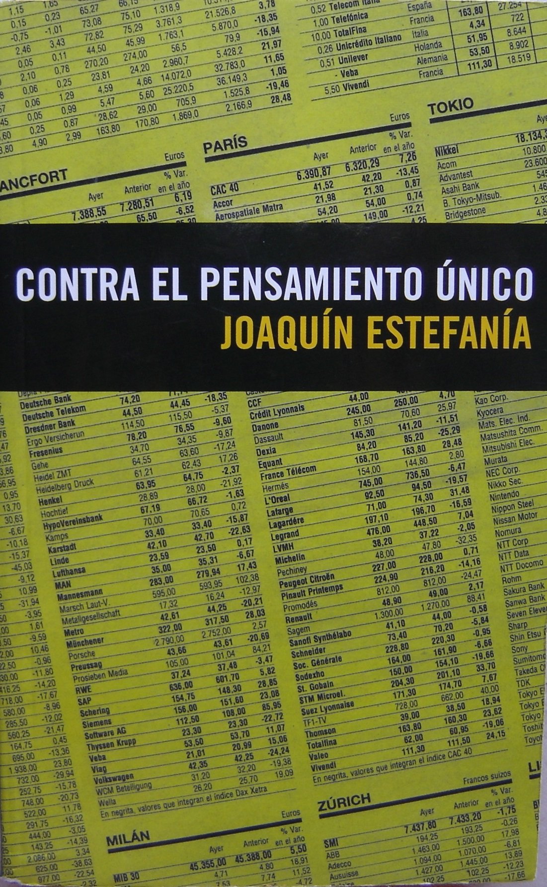 Contra el pensamiento único