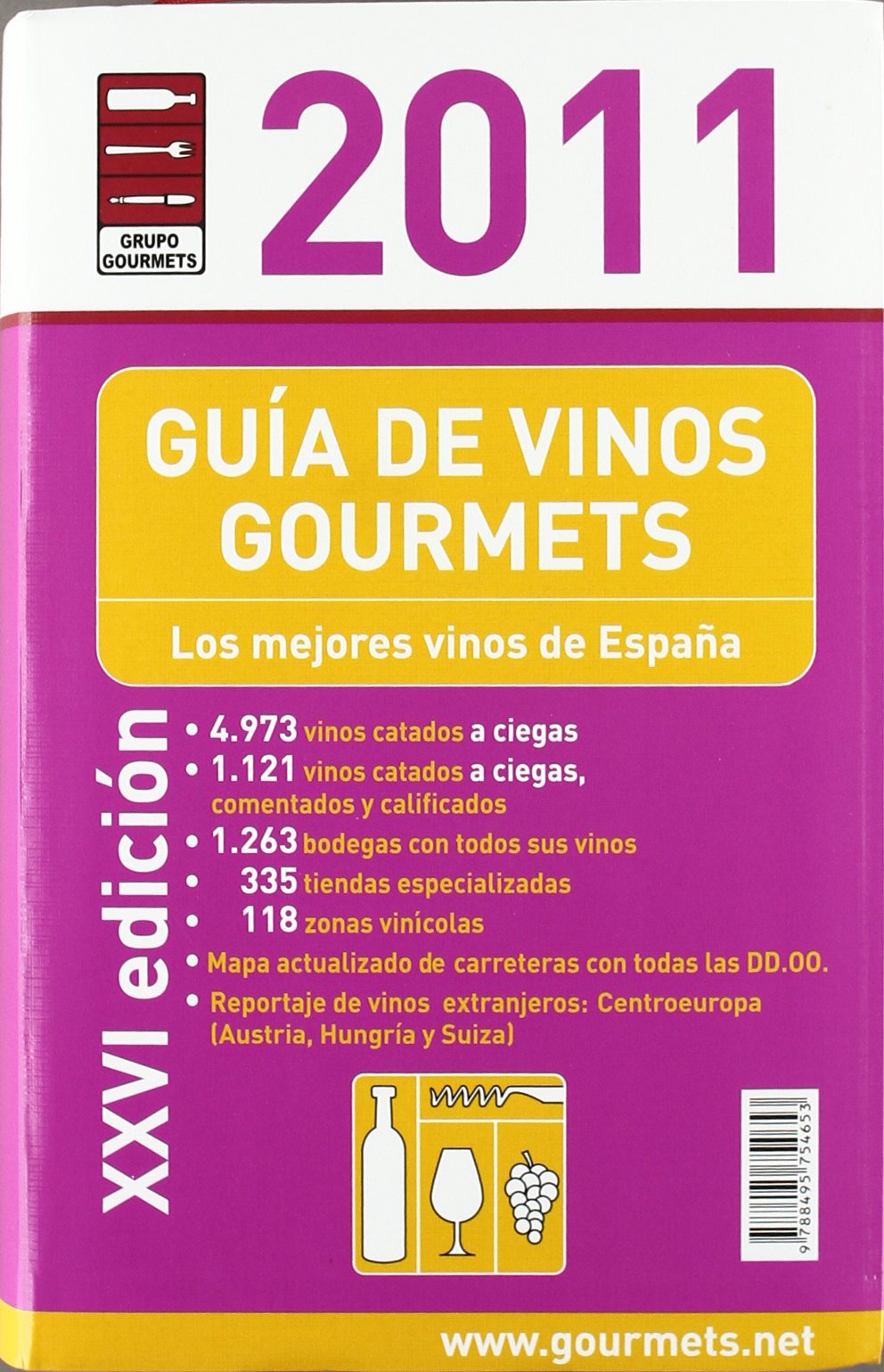 Guía de vinos gourmets 2011