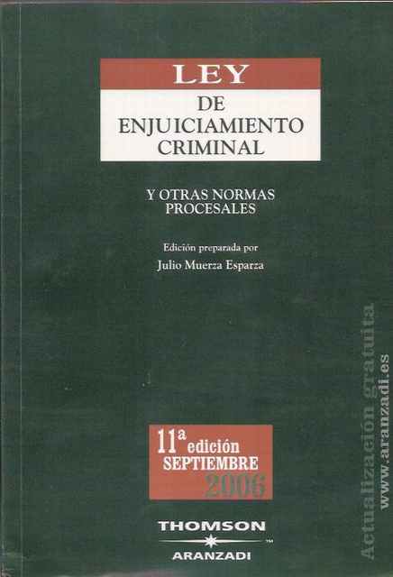 Ley de Enjuiciamiento Criminal