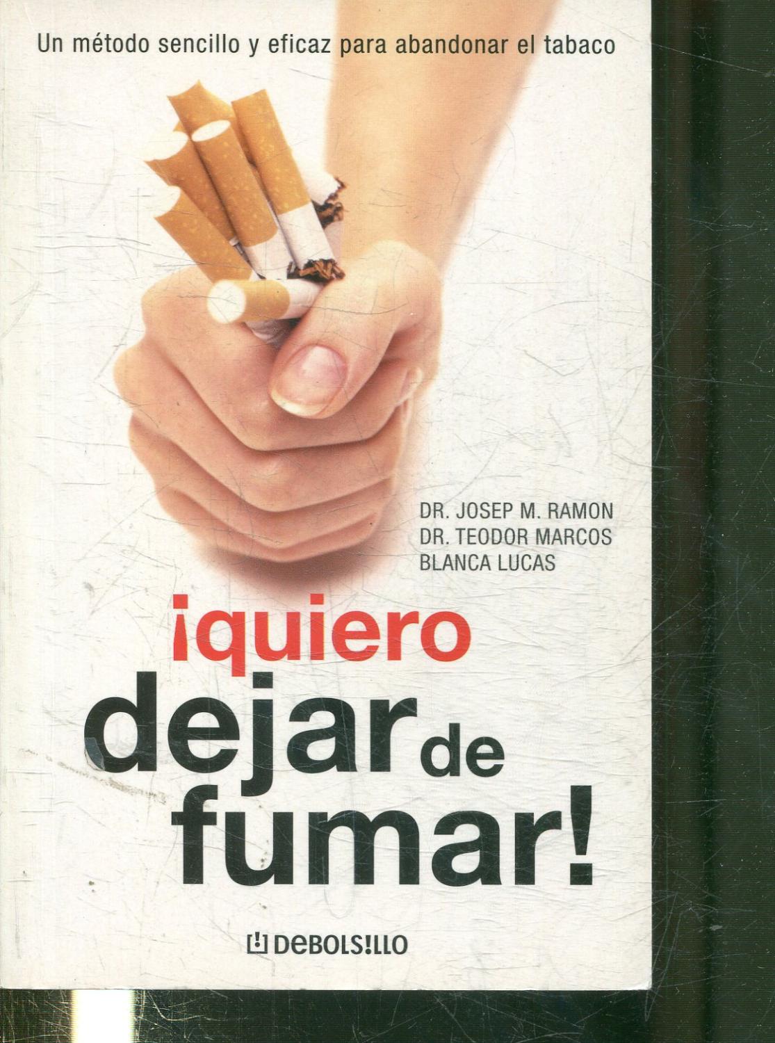 Quiero dejar de fumar